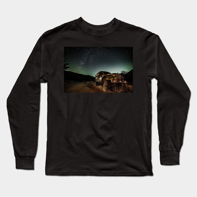 Military Ambulance Long Sleeve T-Shirt by Sidetrakn